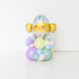 Spring Chick Balloon Stack