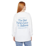 The Best Parties Have Fig Balloons Long Sleeve TShirt