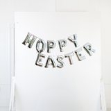 "Hoppy Easter" Balloon Banner