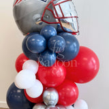 Patriots Football Helmet Column
