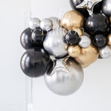 NYE Noir Balloon Garland