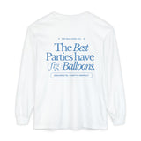 The Best Parties Have Fig Balloons Long Sleeve TShirt