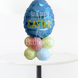 Happy Easter Egg Tabletop Stack (Reversible Pink & Blue)