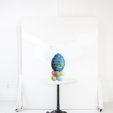 Happy Easter Egg Tabletop Stack (Reversible Pink & Blue)
