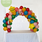 Back to School Tabletop Balloon Arch