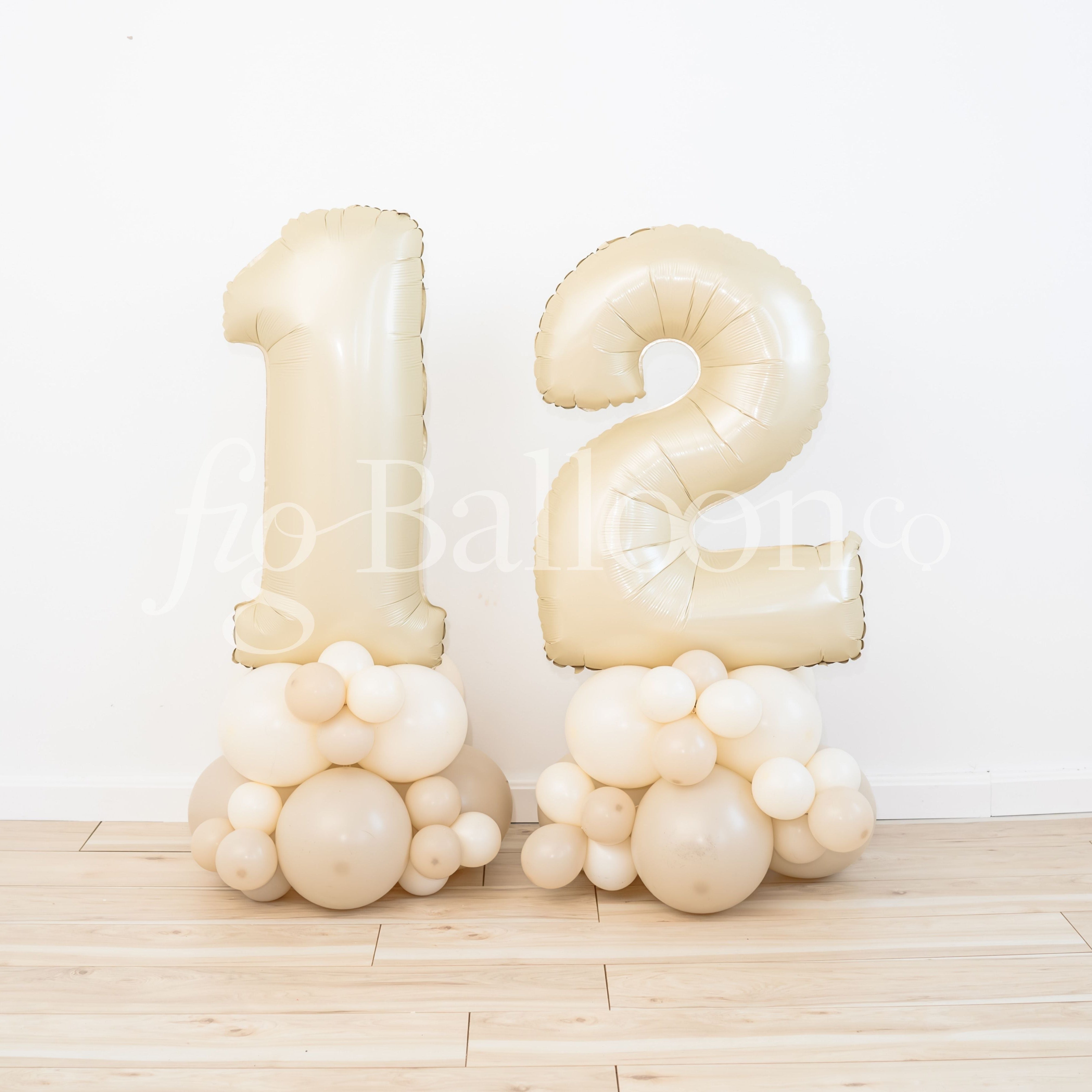 Balloon Number Stack 12