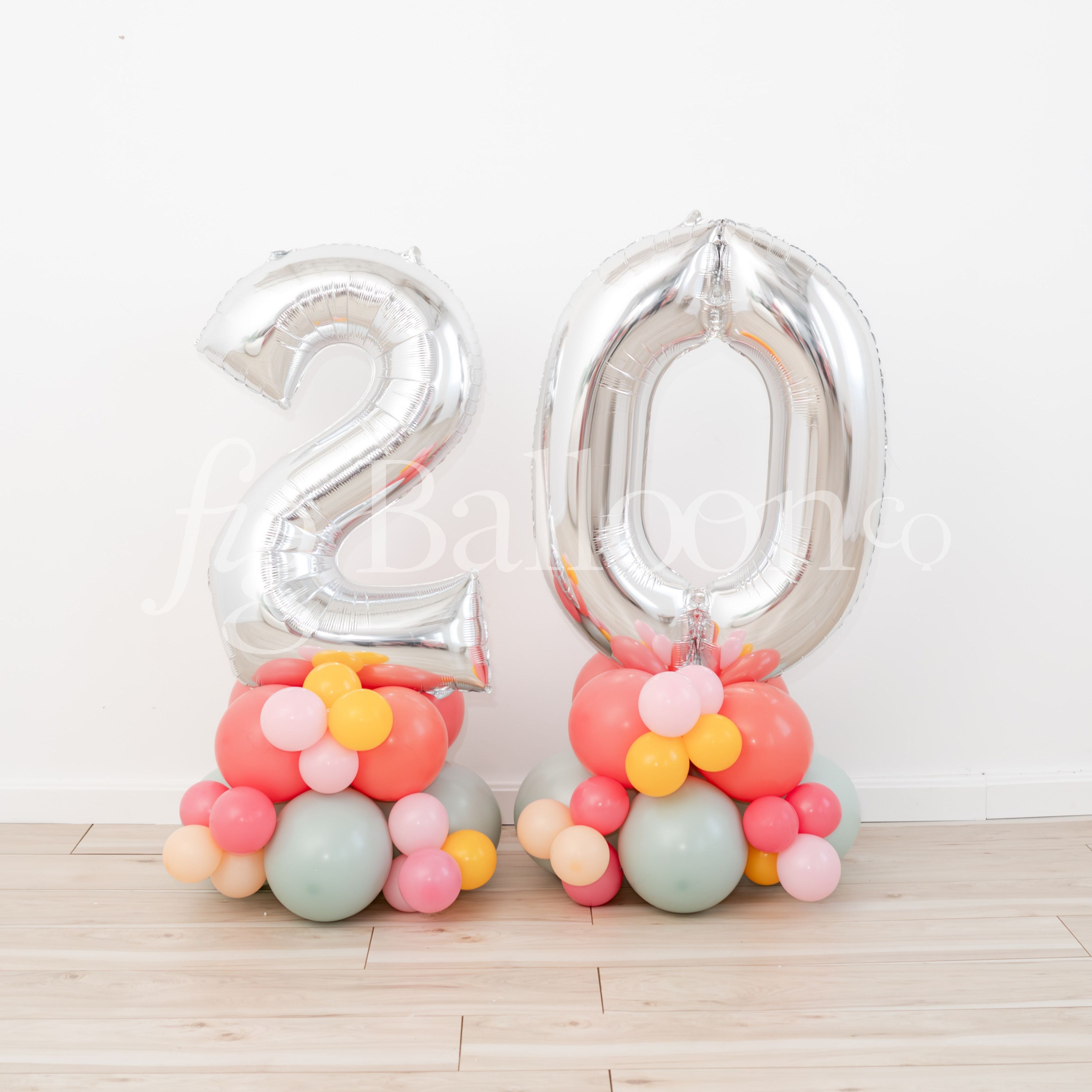 Balloon Number Stack 20