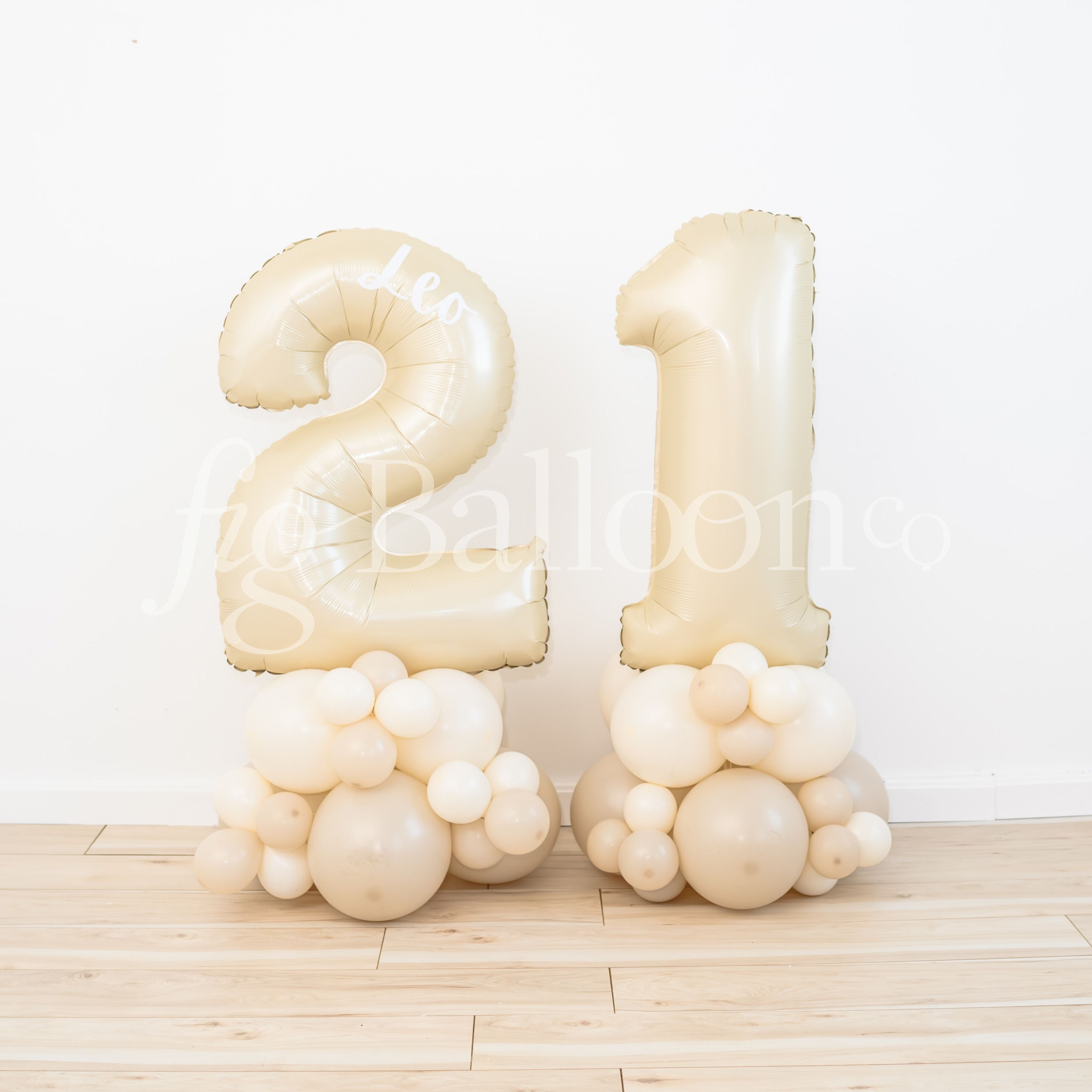 Balloon Number Stack 21