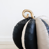 Black & White Pumpkin Balloon!