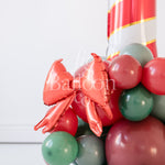Candy Cane Balloon Stack