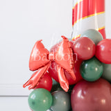 Candy Cane Balloon Stack