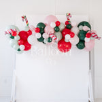 Candy Cane Lane Balloon Garland