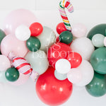 Candy Cane Lane Balloon Garland