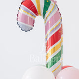 Candy Cane Lane Tabletop Balloon Stack