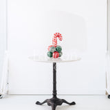 Classic Candy Cane Tabletop Balloon Stack