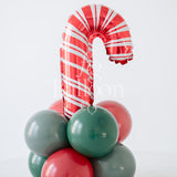 Classic Candy Cane Tabletop Balloon Stack