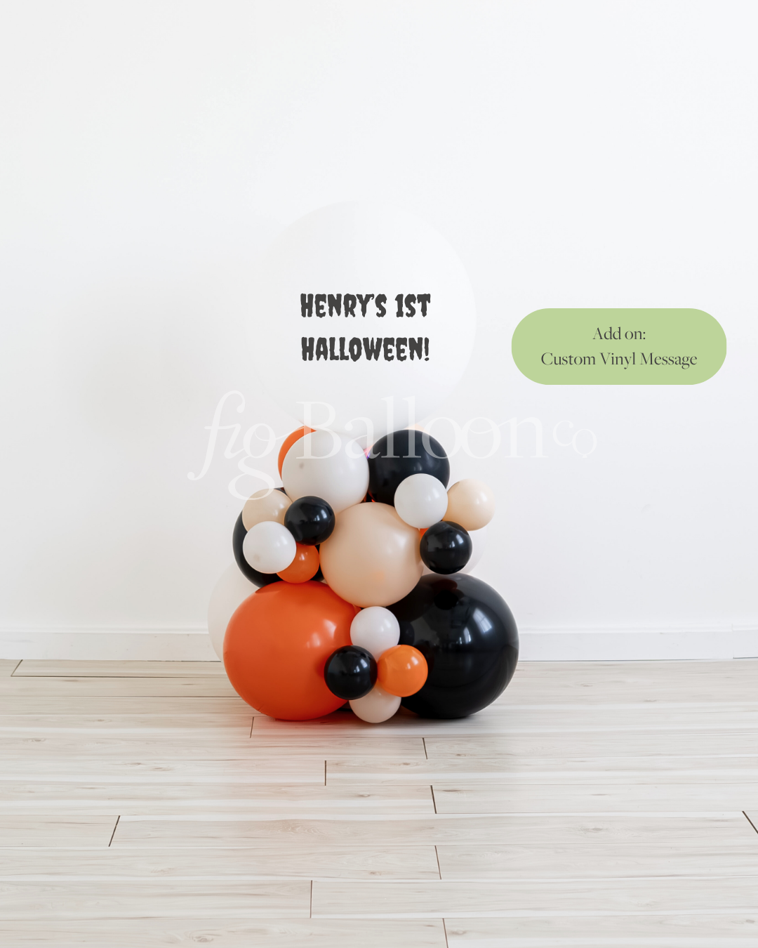 Custom Glow In The Dark Balloon Stack!