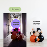 Custom Glow In The Dark Balloon Stack!