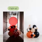 Custom Glow In The Dark Balloon Stack!