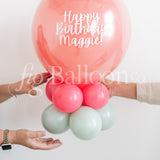 Customizable Balloon Tabletop Stack Centerpiece 2