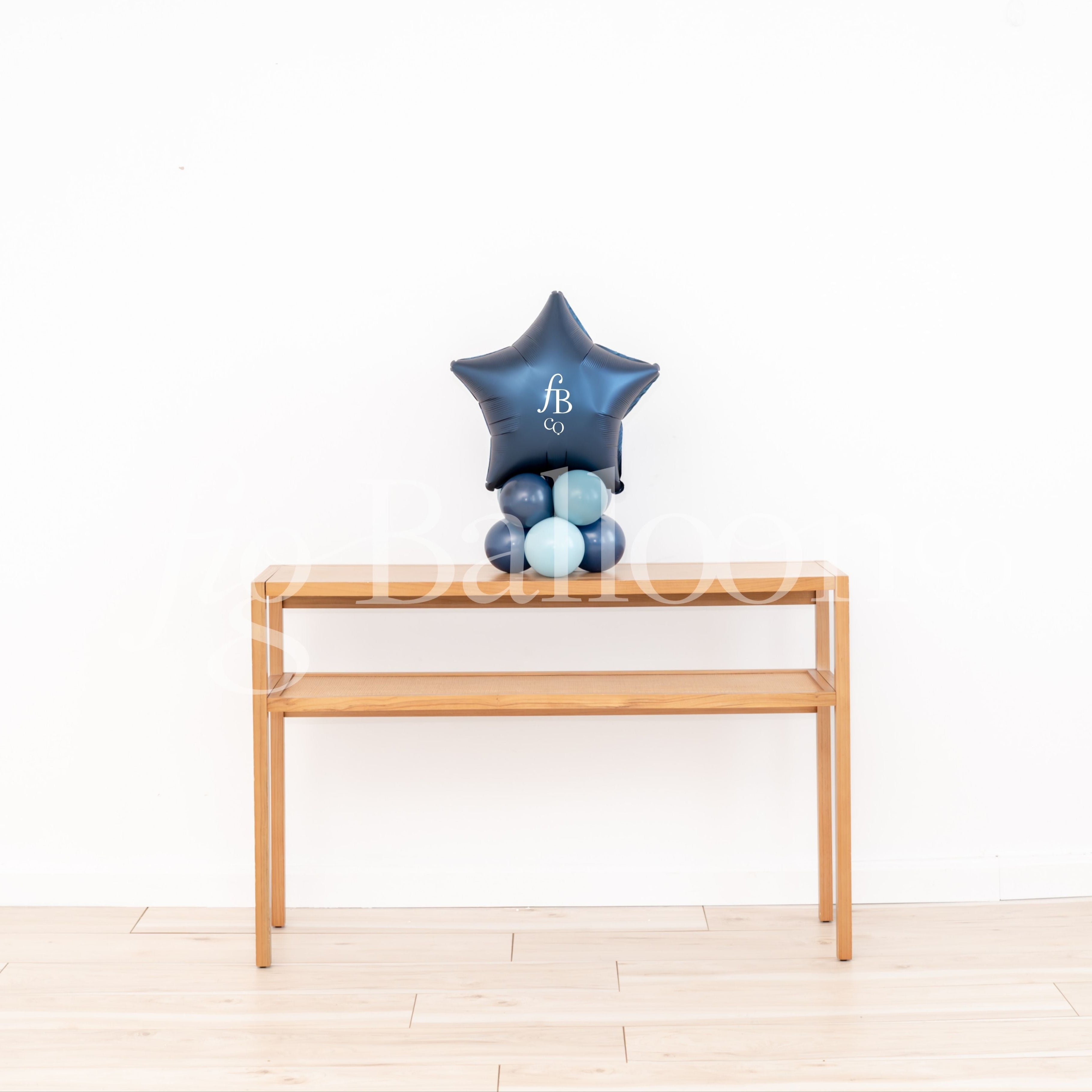 Customizable Logo Tabletop Balloon Stack