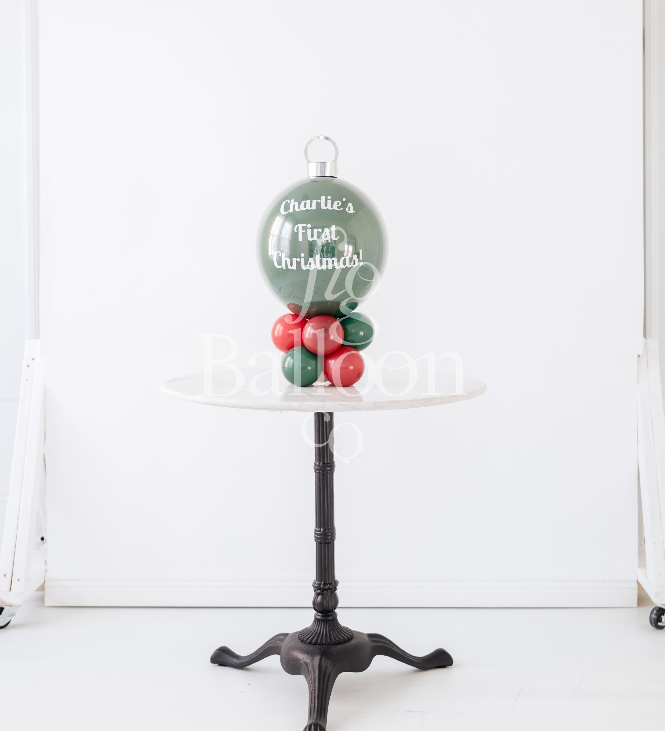 Customizable Ornament Tabletop Balloon Stack