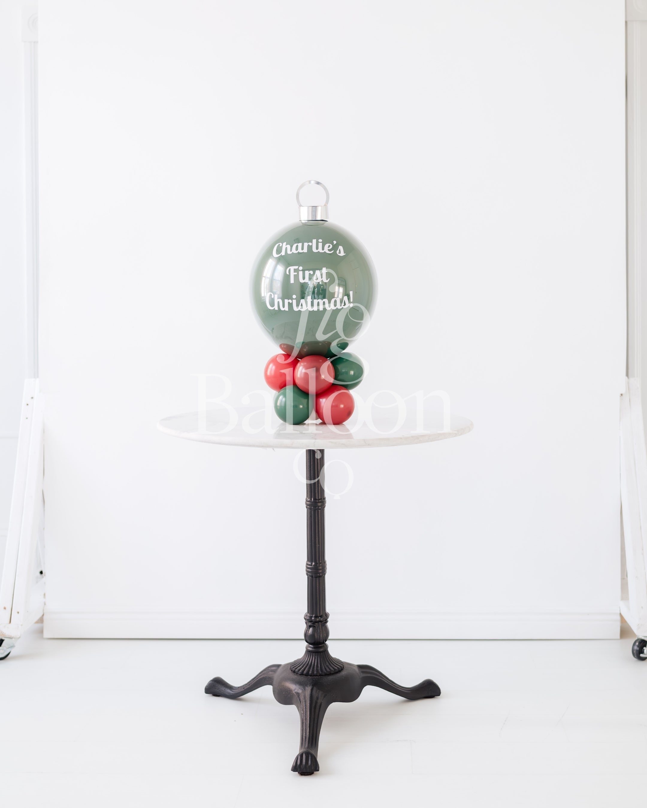 Customizable Ornament Tabletop Balloon Stack