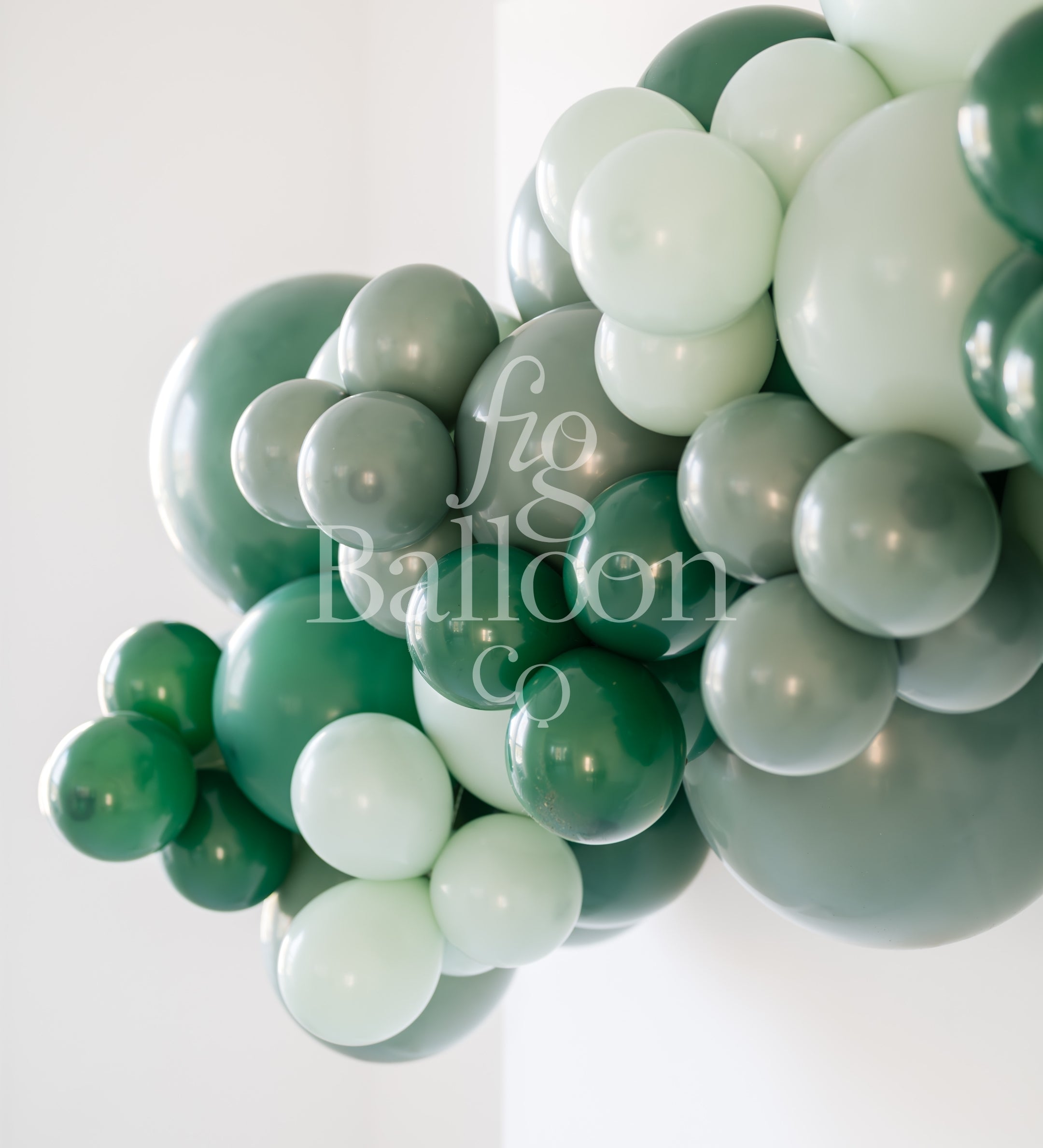 Evergreen Balloon Garland