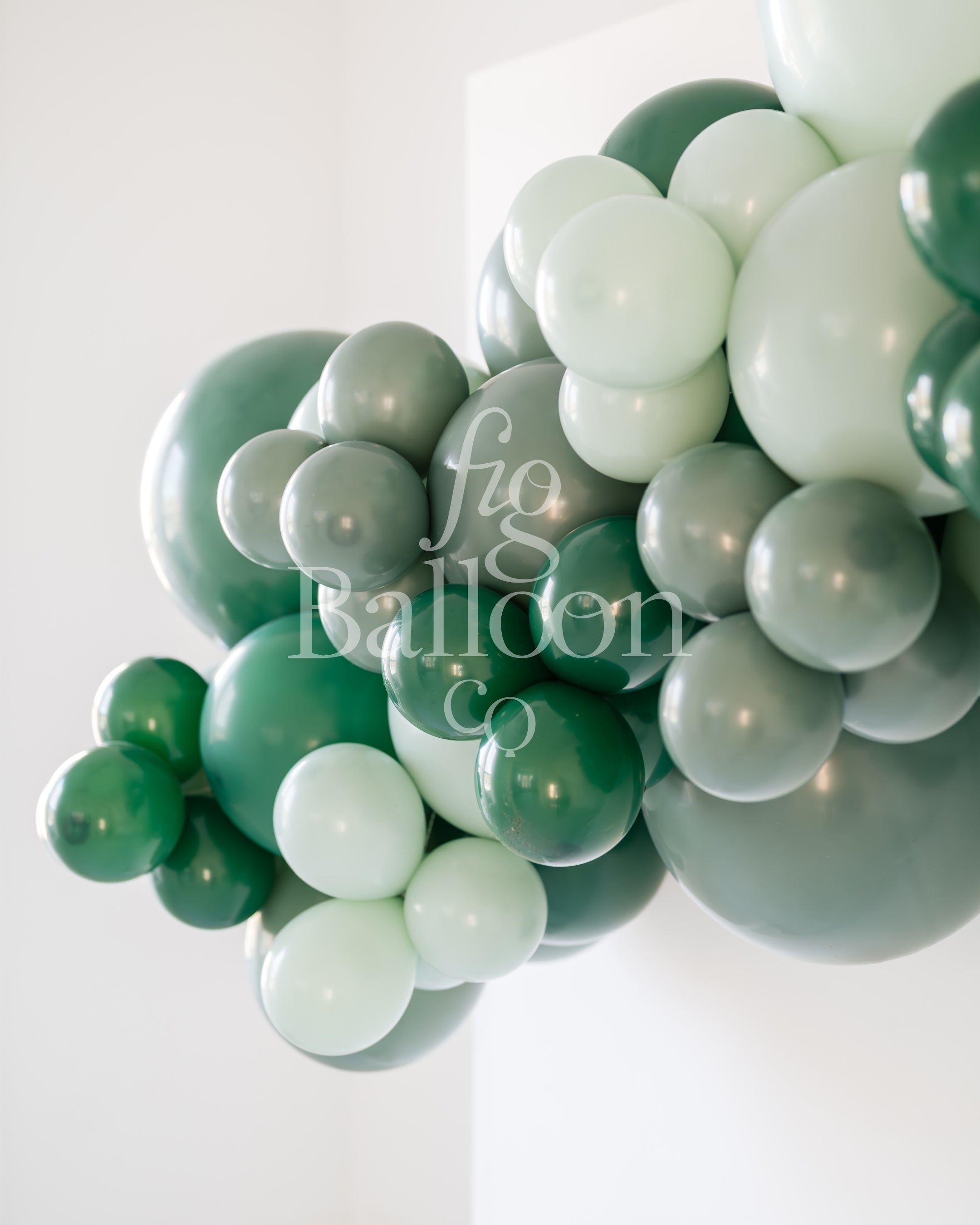 Evergreen Balloon Garland
