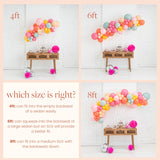 Be My Valentine Balloon Garland with Foil Hearts