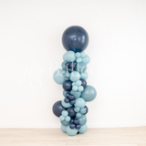 Large Jumbo Topped Balloon Column