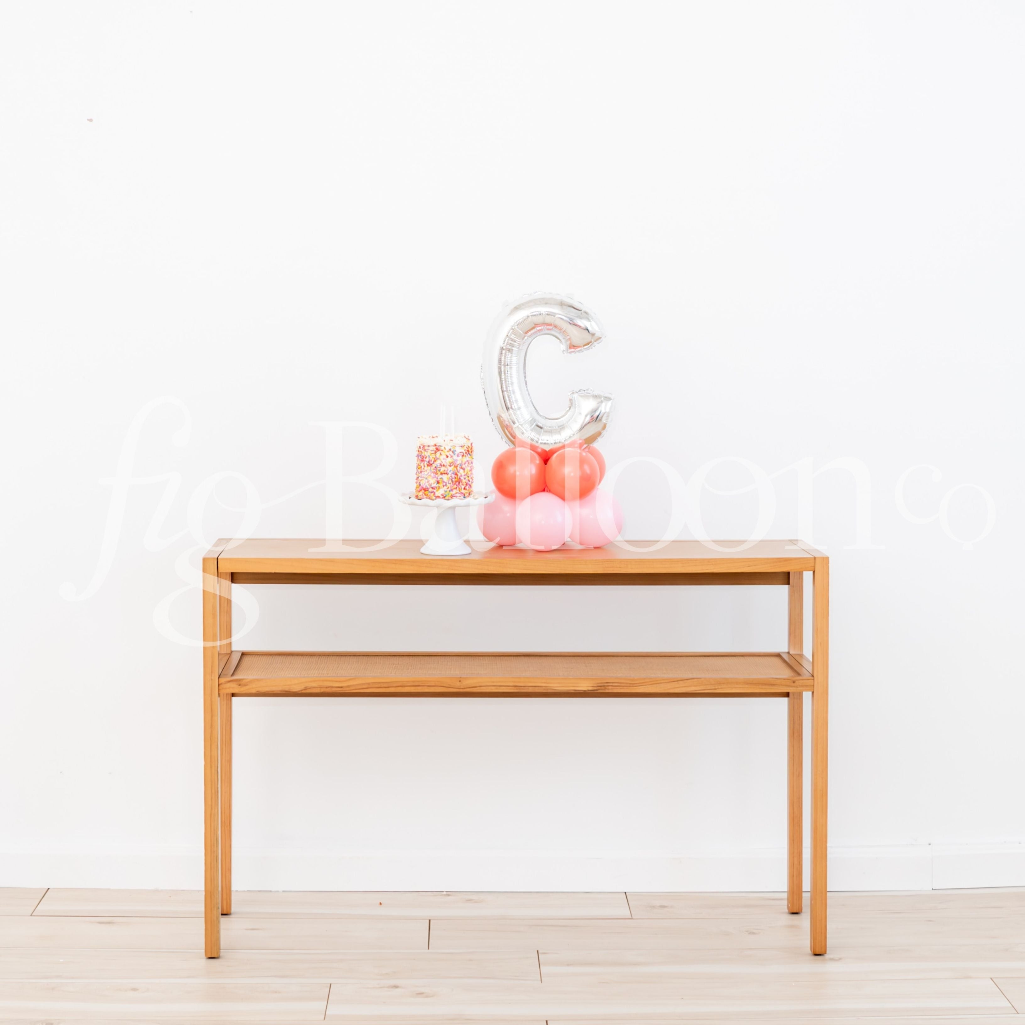 Letter Tabletop Stack Balloon C
