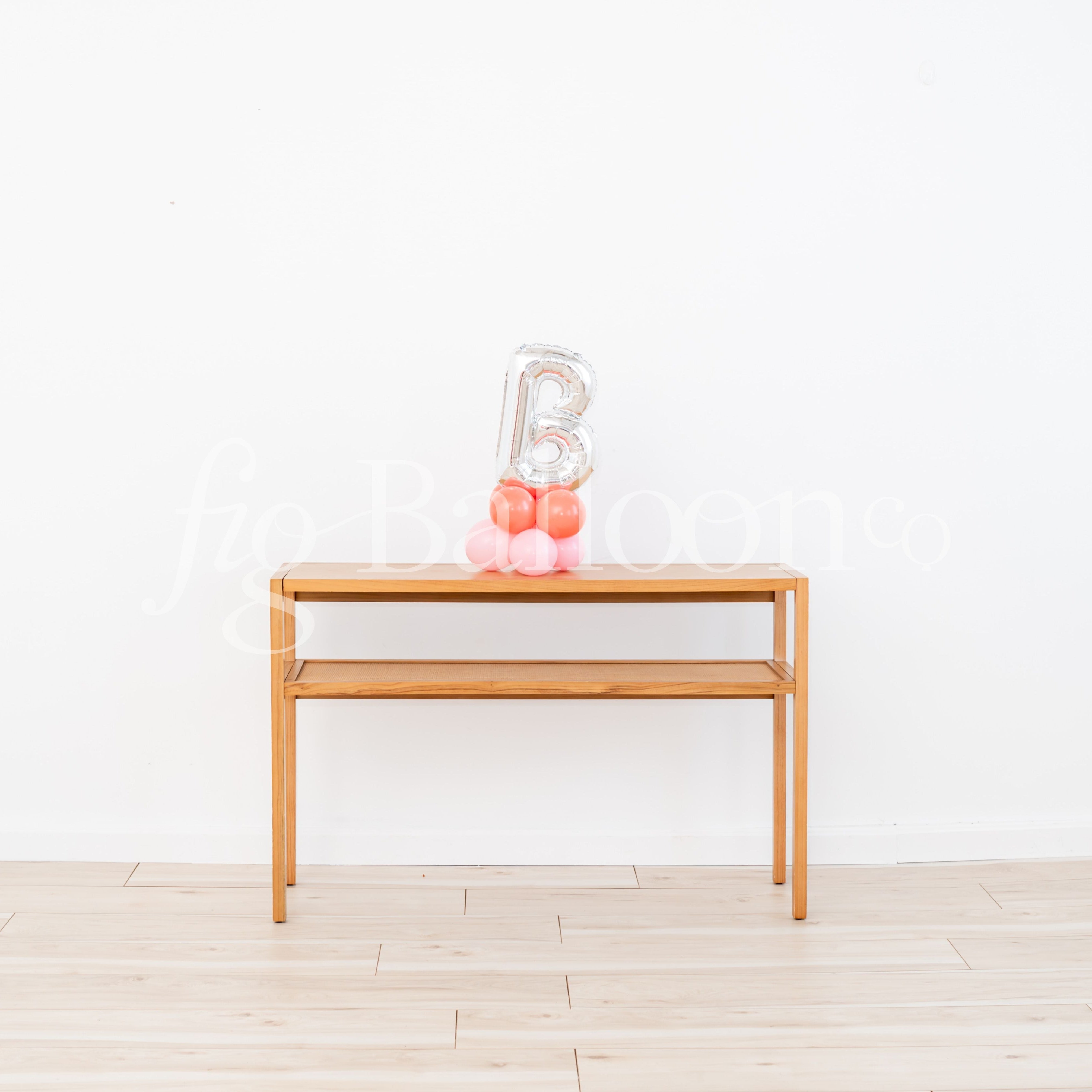 Letter Tabletop Stack Balloons B