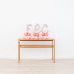 Letter Tabletop Stack Balloons FBC