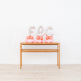Letter Tabletop Stack Balloons FBC