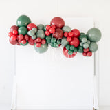 Mistletoe Balloon Garland