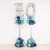 Number Balloon Party Pole 50
