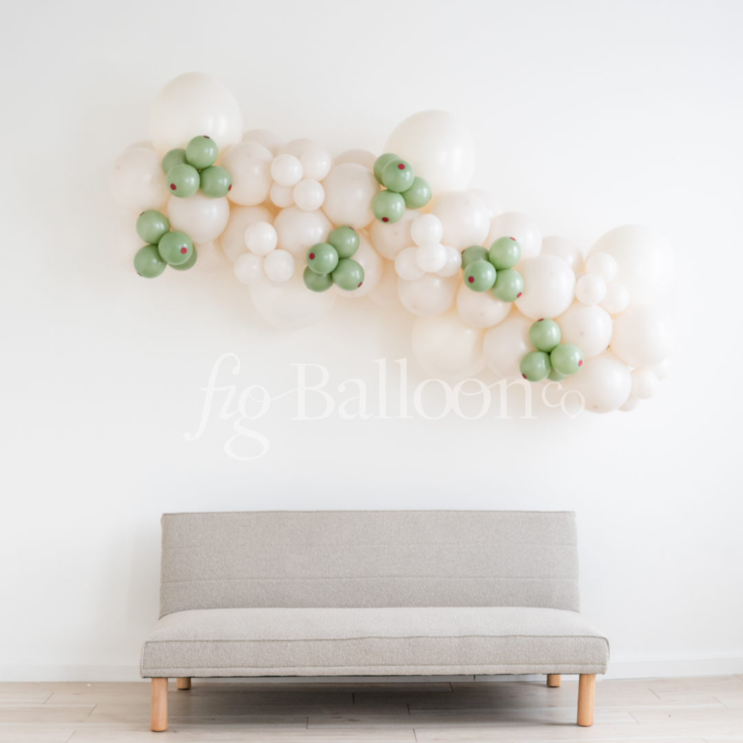 Olive Martini Balloon Garland