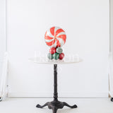 Peppermint Twist Tabletop Balloon Stack