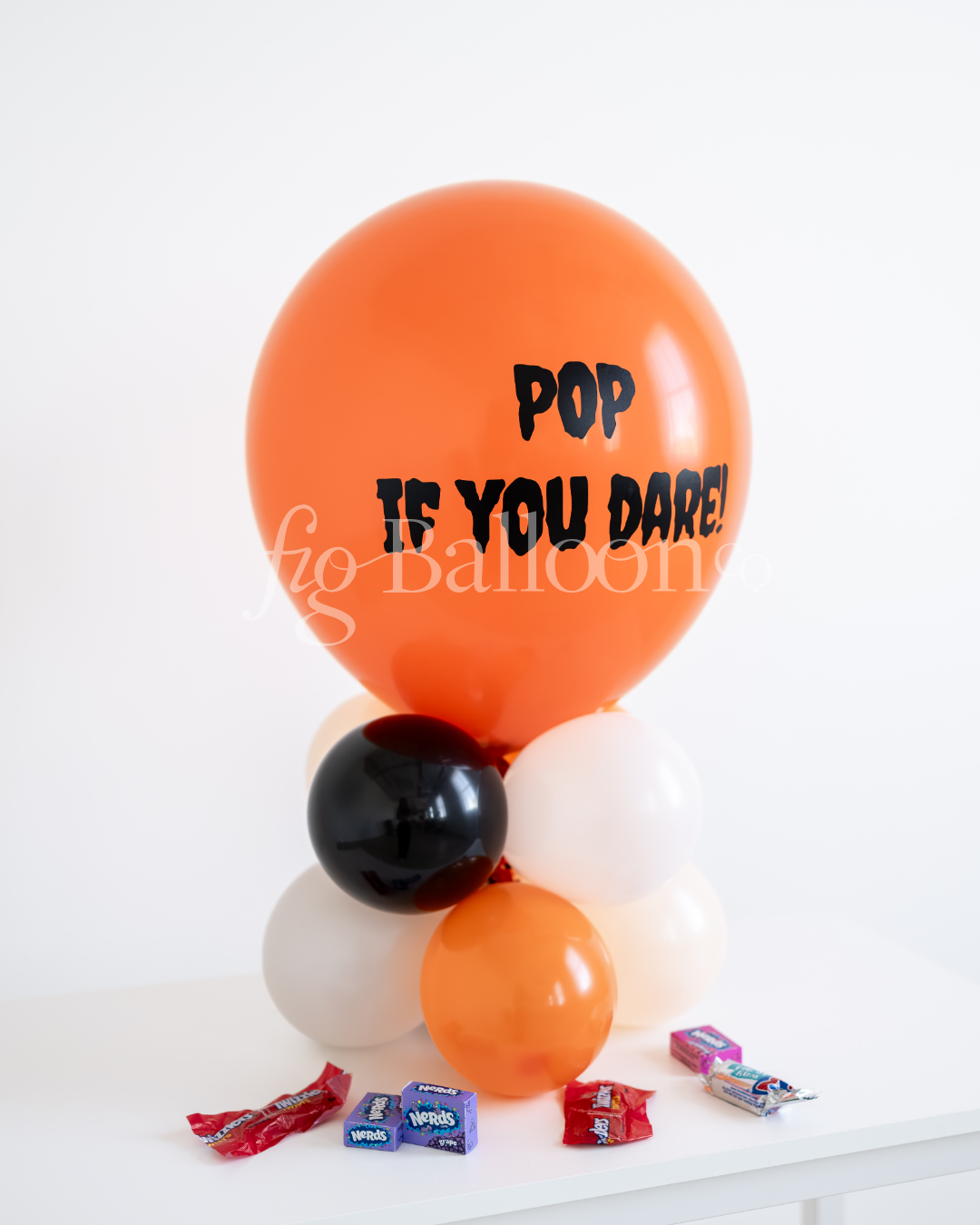 Pop If You Dare Tabletop Balloon Stack!