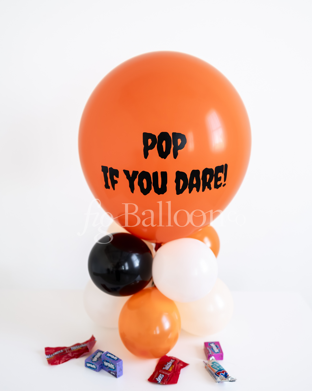 Pop If You Dare Tabletop Balloon Stack!
