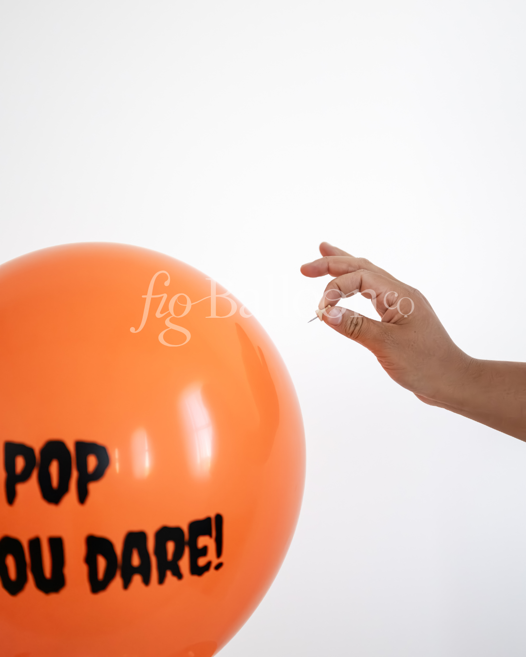 Pop If You Dare Tabletop Balloon Stack!