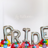 Pride Balloon Letter Stacks