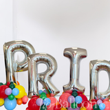 Pride Balloon Letter Stacks