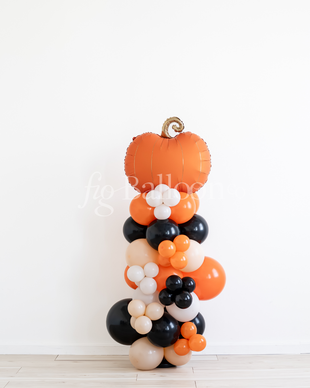 Pumpkin Balloon Column