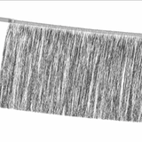 Silver Tinsel Fringe