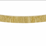 Gold Tinsel Fringe