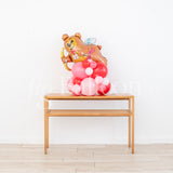 Teddy Bear Cupid Balloon Stack