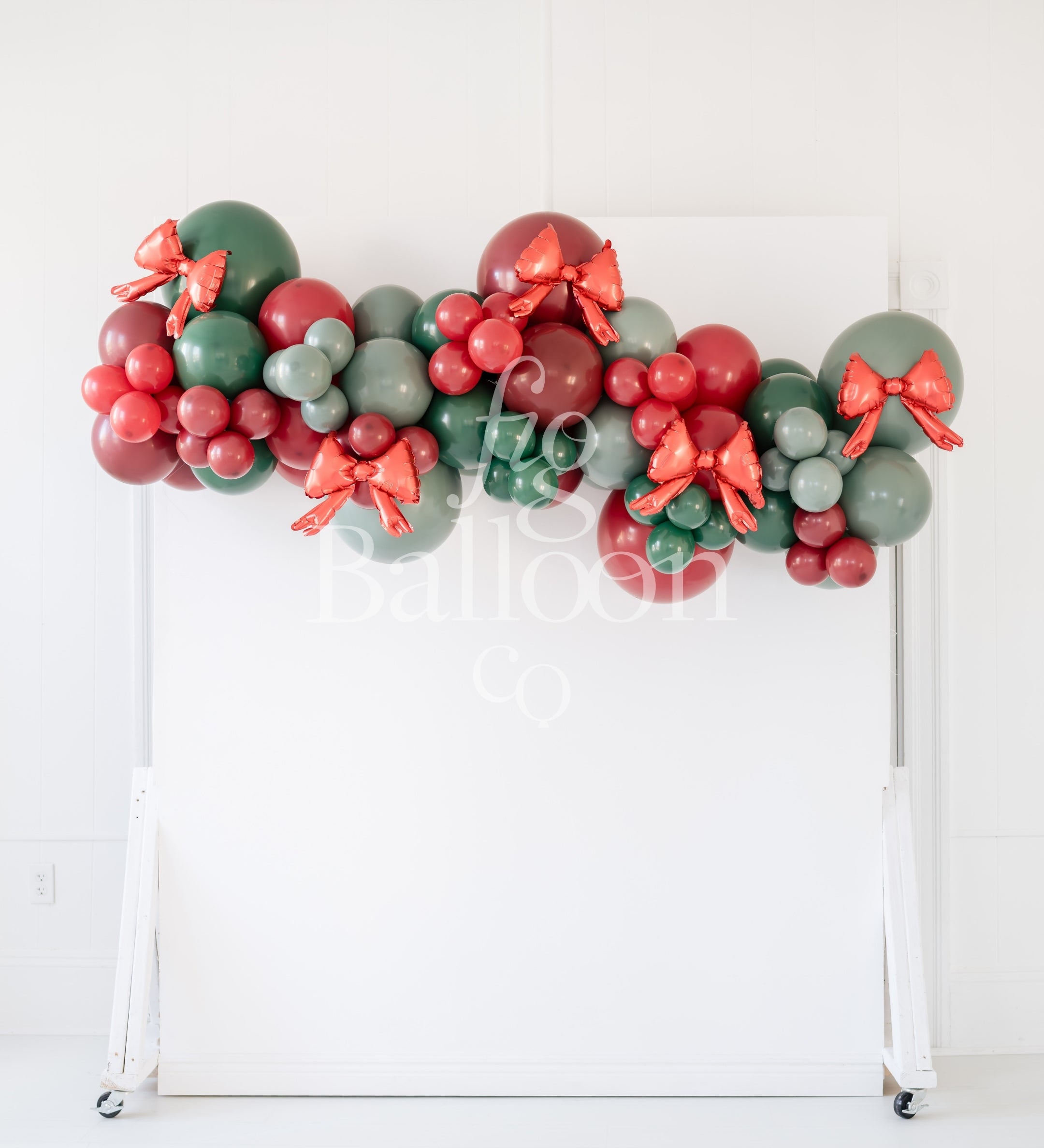 Wrapped with a Bow Balloon Garland