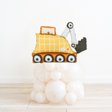 Excavator Construction Truck Balloon Stack